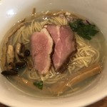 中華そば 先﨑 - 牡蠣出しそは