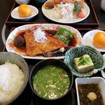弥塩道 - 金目の煮付け定食
