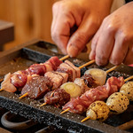 Kushiyaki Onoda - 焼き姿