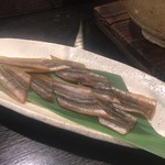 炭火やきとり 伝兵衛 - 穴子の一夜干し