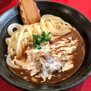 山下本気うどん - 牛テールカレーうどん