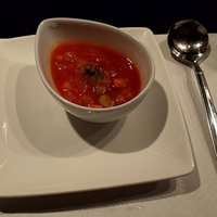 鉄板焼ステーキ 石垣庵 - ミネストローネ