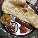 レストラン ナマステ インド・ネパール料理 - ベジタブルカレー、マトンカレー、チキンティッカ、シークカバブ
