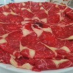 妹背牛温泉ぺぺル - 「すき焼き肉(牛肉)」