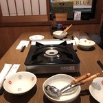 炭味屋 - コンロ