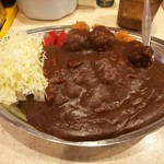 カレーの市民 アルバ - コロッケ大盛り