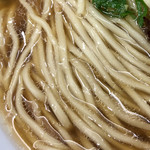 中華蕎麦 とみ田 - 麺（西武池袋本店「味の逸品会」）