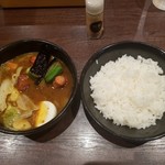 CoCo壱番屋 - ローストチキンスープカレー ライス付