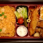 東京旬菜中央１ - たいめいけんチキンライス弁当1180円