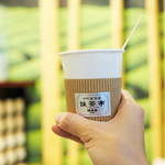 抹茶亭 福寿園 - 甘酒抹茶ラテ