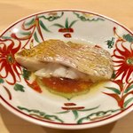 鮨 あらい - のどぐろの酒蒸し