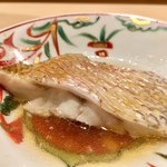 鮨 あらい - のどぐろの酒蒸し