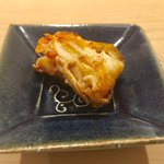 鮨 あらい - ボタン海老の頭