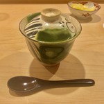 鮨 あらい - 梅の茶碗蒸し
