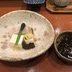 高鮨 - 対馬産 のどぐろの骨蒸し のどぐの 凄い旨味に負けない自家製ポン酢も絶品です！