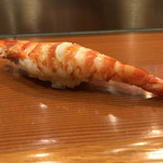 高鮨 - 玄海産 車海老 ほんのり 出汁の香りが車海老を引き立てます～