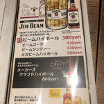 NICK HOUSE - メニュー