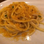 トラットリア ブカ マッシモ - 「スパゲッティ」サルデーニャ産カラスミたっぷりオイルソース