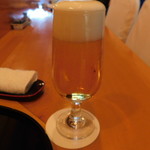 天ぷら 天青 - 生ビール（キリン一番搾り小グラス）