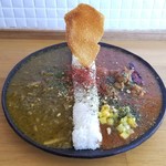 アンドビール - ２種がけカレー（today's curry）