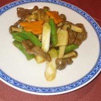 ホテルオークラ レストラン横浜 中国料理 桃源 - きのこと牛肉の炒めもの