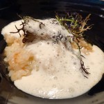 レストランRyu - 明和町産の御糸米のリゾット
      写真では伝わりづらいですが、超絶美味しかったです！！