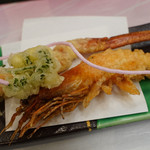 ホテル翔峰 - ズワイ蟹、有頭海老天ぷら