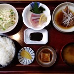 Kappou Wakashin - 日替わり定食(赤魚の煮付け)ご飯大盛