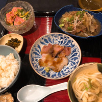 高麗橋桜花 - 日替わりランチセット（1000円）