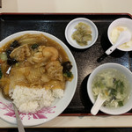 菜香縁 - 中華丼780円