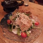 SUSUKINO いとや - たたみイワシのサラダ