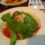 シャトン - 細麺　生ハムとルックラのペペロンチーノ