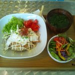 すずとらカフェ - ロコモコ丼ランチ