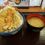 Tendon Tenya - 天丼ご飯大盛り 620円