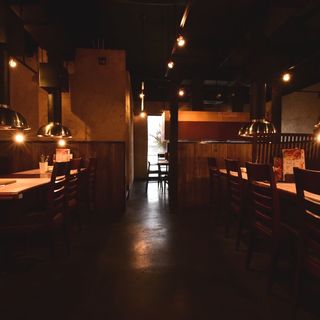 テーブル席