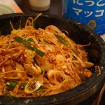 美蘭 - ネギ豚石焼ビビンバ