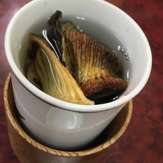 自慢の逸品【ふぐひれ酒】