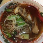 大福元 - 黒酢入り牛バラ麺