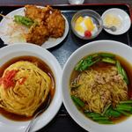 台湾料理 昇龍 - ラーメン定食　980円（税別）