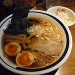 熊祥 - らーめん＋味玉　700円