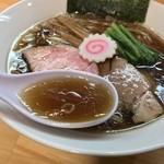 らぁ麺 はんにゃ - らぁ麺 はんにゃ(岡山県岡山市北区野田屋町)醤油ラーメン