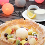 カフェテリアニューヨーク - やっぱり大人気♡！！　ダッチベイビーパンケーキ♡　一度食べたらやみつきになる！