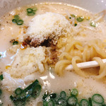 らあめん花月 嵐 - チーズ味噌ラーメン おんじ（期間限定メニュー）