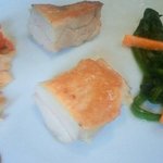 RISTORANTE OZIO - ozio　甲州鶏のアッロスト フレッシュトマトとハーブのソースを添えて （拡大）.jpg