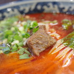 蘭州拉麺店 火焔山 - 牛肉