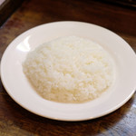 かつれつ四谷たけだ - もち豚ポークジンジャー定食 1320円 のライス