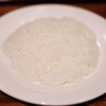 かつれつ四谷たけだ - カキバター焼定食 1500円 のライス