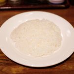 かつれつ四谷たけだ - カキバター焼定食 1500円 のライス