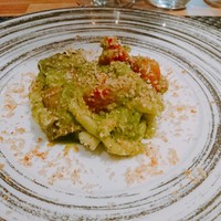 ARMONICO - ストロッツプレーティー　真河豚の白子　春菊のジェノヴェーゼ
