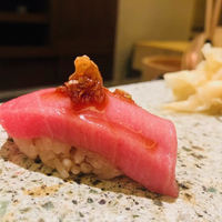 鮨よしかわ 恵比寿 - 大トロ鮨＋エシャレット
